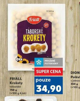 Kaufland Friall krokety nabídka