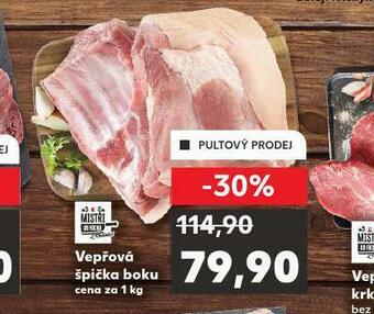 Kaufland Vepřová špička boku nabídka