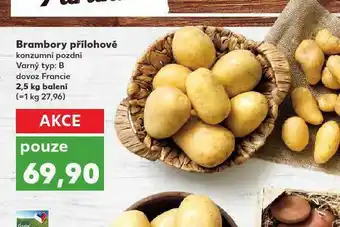 Kaufland Brambory přílohové nabídka