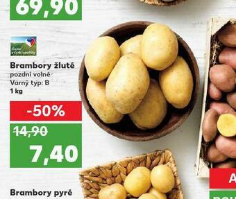Kaufland Brambory žluté nabídka