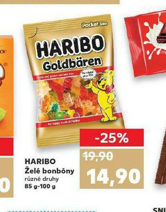 Kaufland Haribo želé bonbóny nabídka