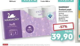 Kaufland Harmony toaletní papír nabídka