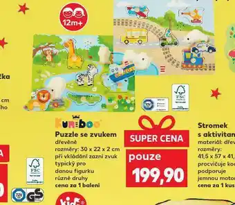 Kaufland Puzzle se zvukem nabídka