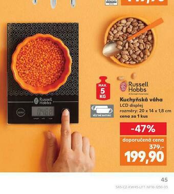 Kaufland Kuchyňská váha nabídka