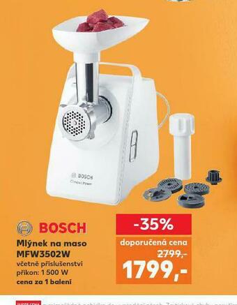 Kaufland Mlýnek na maso bosch nabídka