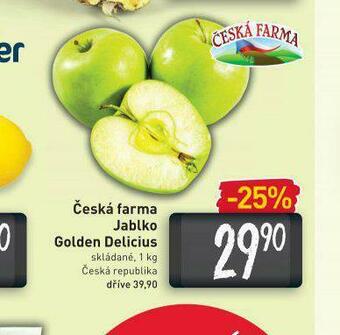 Billa Jablka golden delicious nabídka