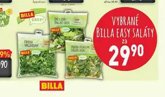 Billa Billa saláty nabídka