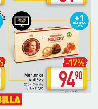 Billa Marlanka kuličky nabídka
