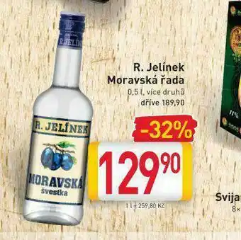 Billa R. jelínke moravská řada nabídka