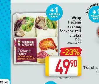 Billa Wrap pečená kachna, červené zelí v lokši nabídka