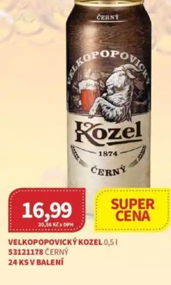 Kubík potraviny VELKOPOPOVICKÝ KOZEL nabídka