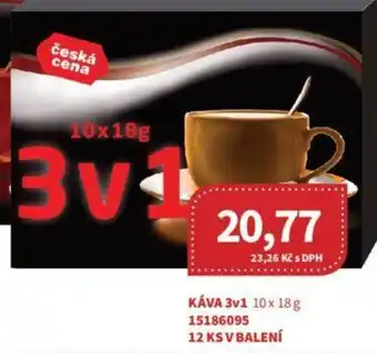 Kubík potraviny KAVA 3v1 nabídka