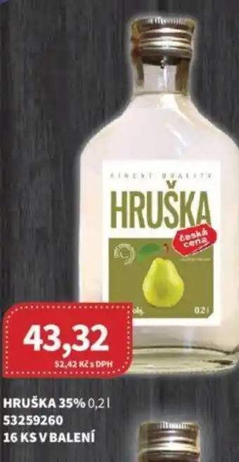 Kubík potraviny HRUŠKA 35% nabídka