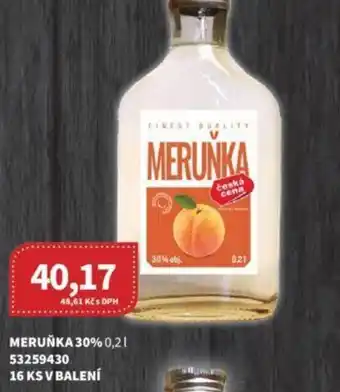 Kubík potraviny MERUŇKA 30% nabídka