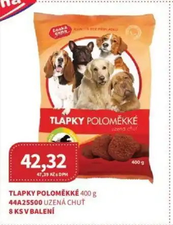 Kubík potraviny Tlapky Poloměkké nabídka