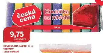 Kubík potraviny Houbička na Nádobí nabídka