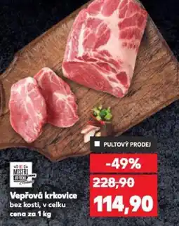 Kaufland Vepřová krkovice nabídka