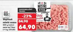 Kaufland Vepřové mleté maso nabídka