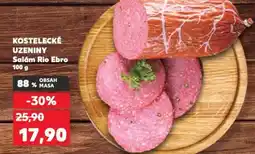 Kaufland KOSTELECKÉ UZENINY Salám Rio Ebro nabídka