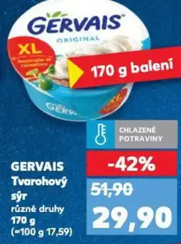 Kaufland GERVAIS Tvarohový sýr nabídka