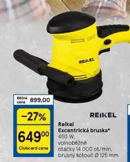 Tesco Reikel excentrická bruska nabídka