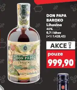 Kaufland Don papa baroko nabídka