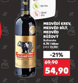 Kaufland Medvěd růžový nabídka