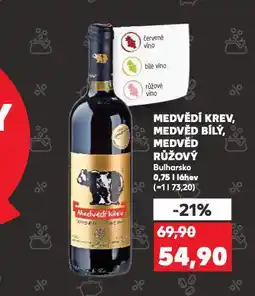 Kaufland Medvědí krev nabídka
