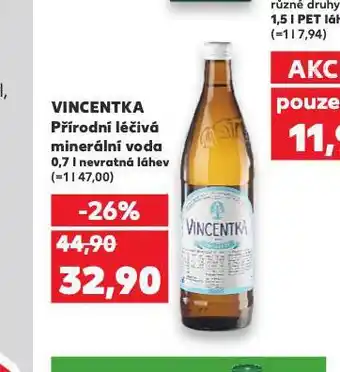 Kaufland Vincentka nabídka