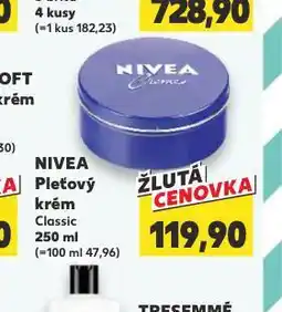 Kaufland Nivea pleťový krém nabídka