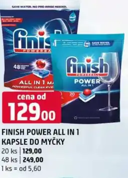Terno FINISH Power all in 1 Kapsle do myčky nabídka