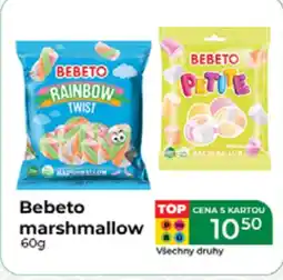 Tamda Foods BEBETO marshmallow nabídka