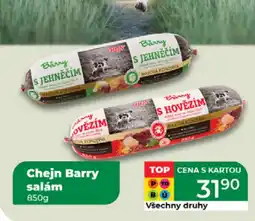 Tamda Foods Chejn Barry salám nabídka