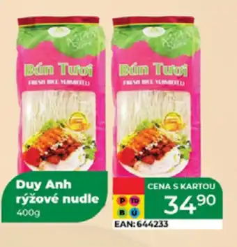 Tamda Foods Duy Anh rýžové nudle nabídka