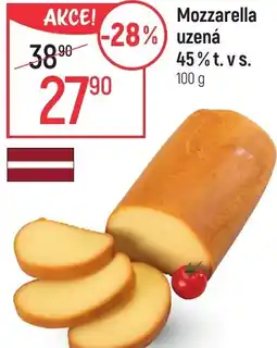 Globus Mozzarella uzená 45% t. v s. nabídka