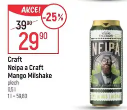 Globus Craft Neipa a Craft Mango Milshake nabídka
