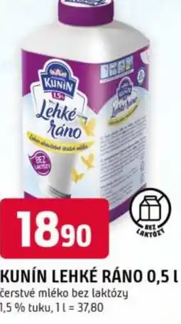 Trefa Kunín Lehké Ráno nabídka