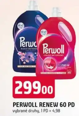 Trefa PERWOLL Renew 60 PD nabídka