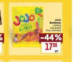 Billa Jojo bonbony nabídka