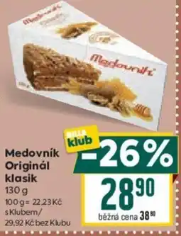 Billa Medovník Originál klasik nabídka