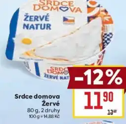 Billa SRDCE DOMOVA Žervé nabídka