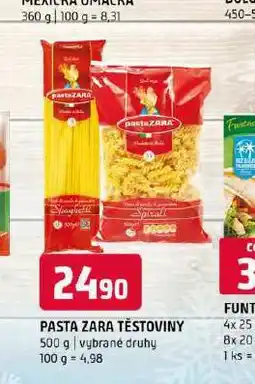 Terno Pasta zara těstoviny nabídka