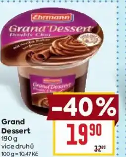 Billa EHRMANN Grand Dessert nabídka
