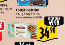 Albert Cookies sušenky nabídka