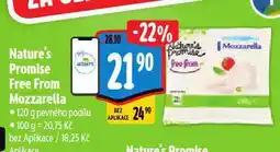 Albert Free from mozzarella nabídka