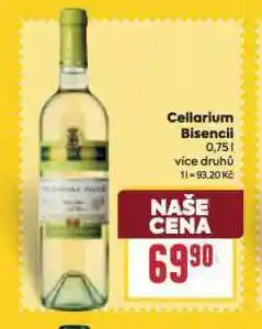 Billa Cellarium bisencii nabídka