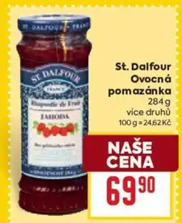 Billa ST. DALFOUR Ovocná pomazánka nabídka