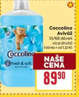 Billa COCCOLINO Aviváž nabídka