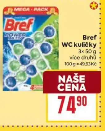 Billa BREF WC kuličky nabídka