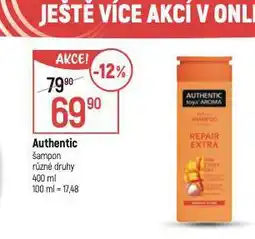 Globus Authentic šampon nabídka